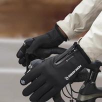 Dviračių Pirštinės Neperšlampamos Sportinės Pirštinės Touch Insulated M1 L, L