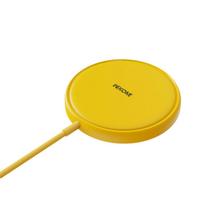 WEKOME MagSafe Qi 15W belaidis įkroviklis WP-U166 - USB-C, 59×6 mm, Geltona (Tint Series)