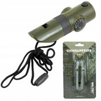 Gelbėjimo švilpukas Mil-Tec 6 in 1 EDC