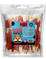 Bubu Pets šunų skanėstas antienos ir žuvies juostelės 500g