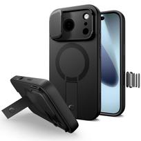 Tech-Protect Kevlar Aura MagSafe dėklas iPhone 17 Pro Max - Juodas