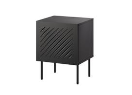 Apatinis staliukas 2 vnt. SIENA 44.5x40x59 juodas matinė