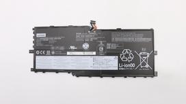 Lenovo - Laptop-Batterie - Lithium-Ionen - 4 Zellen - 3415 mAh - 54 Wh - FRU - für ThinkPad X1 Yoga (3rd Gen) 20LD, 20LE, 20LF, 20LG (01AV475)