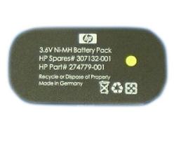 3.6V BATTERY PACK ASSEMBLY500MAH NIMH OVAL SHAPED
