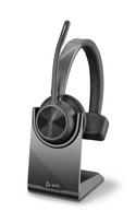 HP Poly Poly Voyager 4300 UC Series 4310 - Für Microsoft Teams - Headset - On-Ear - Bluetooth - kabellos - USB-C - Zertifiziert für Microsoft Teams (218474-02)