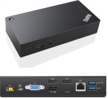 Lenovo ThinkPad USB-C Dock - Dockingstation - USB-C - VGA, 2 x DP - 1GbE - FRU (03X7194)