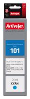 Activejet AE-101C Rašalas (pakeitimas Epson 101; Supreme; 70 ml; mėlynas)