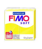 Modelinas FIMO SOFT, 57 g, citrinų geltona sp.