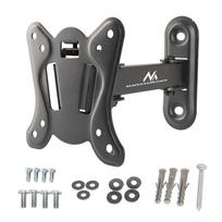Maclean MC-416 TV monitoriaus laikiklis 13"-32" 30 kg pasvirimas sukimas max. VESA 100x100 juodas miltelinis dažymas LED OLED LCD universalus laikiklis