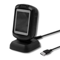 Qoltec 50864 Stalo QR ir brūkšninio kodo skaitytuvas | USB