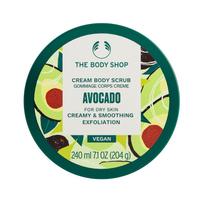 THE BODY SHOP AVOCADO CREAM kūno šveitiklis, 250 ml