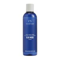 THE BODY SHOP BLUE MUSK plaukų ir kūno prausiklis, 250 ml