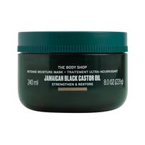 THE BODY SHOP JAMAICAN BLACK CASTOR OIL INTENSE MOISTURE plaukų kaukė, 240 ml