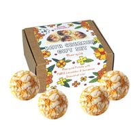 BOMB COSMETICS BATH CREAMER MARIGOLD vonios burbulų rinkinys, 120 g