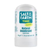 SALT OF THE EARTH TRAVEL UNSCENTED rutulinis dezodorantas, 50 g