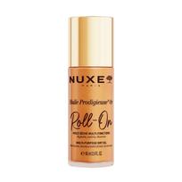 NUXE HUILE PRODIGIEUSE OR ROLL-ON žėrintis sausasis kūno, veido ir plaukų aliejus, 60 ml