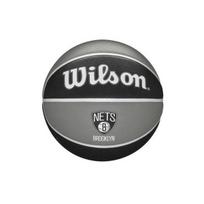 Wilson NBA komanda Brooklyn Nets krepšinio kamuolys WTB1300XBBRO, unisex, juodas, krepšinio kamuoliai