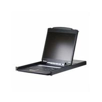KVM perjungiklis ATEN CL1308N, 48 cm TFT, VGA, PS/2-USB, 8 prievadai, CH sistema | 8-Port 19" LCD KVM Switch | 4710469345746
