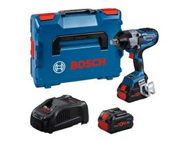 Smūginis veržliasūkis Bosch GDS 18V-1600 HC Professional, 18 V, su akumuliatoriais ir krovikliu