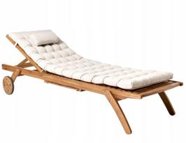 Lauko gultas su pagalve CESANA PREMIUM Akacijos mediena Light beige | 628598 Bel | 4069605026521