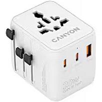 Canyon Travel Adapter OnTour 20 EU/UK/US/AUS 20W  White CNS-TA20W1005W