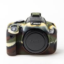 Silikoniniai dėklai Canon 650D/600D/700D DSLR fotoaparatams - 700D silikoninis dangtelis ir fotografijos minkštas krepšys 650D 600D 700D kamufliažas