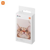 Xiaomi ZINK kišeninis spausdintuvo popierius Lipnus nuotraukų spalvotas spausdinimas 3 colių mini kišeninis nuotraukų spausdintuvas - 100 vnt popierių 40 Pcs balta