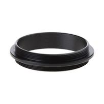 M42 į M42 sriegio adapterio žiedas Teleskopo jungiamasis žiedas Keitiklis Aliuminio lydinio M42x0.75mm vidinis sriegis į vidinį sriegį konvertavimo žiedas black