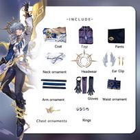 Honkai Star Rail Order Sunday Cosplay Outfit Costume Halovian Mr. Sunday Uniform Halloween Carnival Role Play Outfits XL