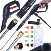 Rosfix Slėginio plovimo rinkinys – Pistoletas Pro Clean Gun PCG1, 1000 ml putų dozatorius, 5 antgaliai | Maks. Slėgis 4000 PSI | Suderinamas su M22x1,5