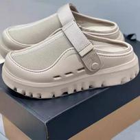 Madingi patogūs vyriški baseino šlepetės vasaros lauko paplūdimio batai vyriški įsispiriami sodo klumpės atsitiktiniai vandens dušo šlepetės unisex Zapatos 35