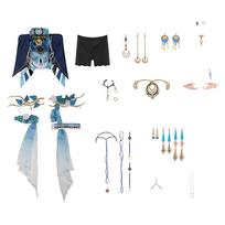 Žaidimas Genshin Impact Lauma Cosplay Kostiumas Evermoon's Sacrament Song Lauma Helovinas Moteriška Suknelė Šventės Vaidmenų Žaidimo Apranga M