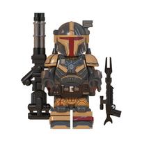 Žvaigždžių karų sunkiosios pėstininkų statybiniai blokeliai minifigūrėlė žaislas