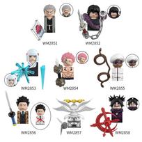 MOC Anime Veiksmo Figūrėlės Ginklai Statybiniai Blokeliai Plytos Įskaitant Pagrindą PASIDARYK pats Žaislai VAIKAMS dovana