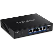 TRENDnet TEG-S750 - Switch - unmanaged - 5 x 10GBase-T - Desktop, wandmontierbar