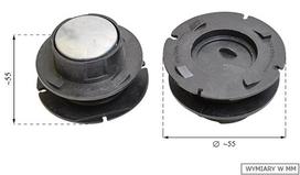 Trimerio galvutės įdėklas NZ09/NZ160 M10×1,25 LHF