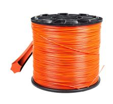 Pjovimo valas 2,4 mm, 8 kg, žvaigždinis, oranžinis