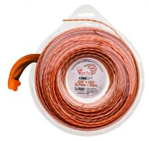 Pjovimo valas 2,7 mm, 56 m, aliumininis Vortex, juodas