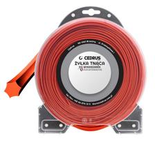 Pjovimo valas 2,7 mm, 15 m, žvaigždinis, oranžinis