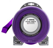 Pjovimo valas 3,0 mm, 44 m, kvadratinis, violetinis