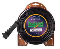 Pjovimo valas 3,5 mm, 27 m, Nylsaw, juodas
