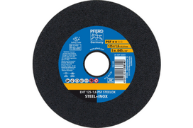 PFERD pjovimo diskas 125 × 1,6 mm, STEELOX