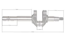Loncin alkūninis velenas LC1P65FE-2, elektriniam starteriui (originali dalis)