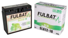 Akumuliatorius 18Ah FULBAT SLA12-18 182×77×168 mm + dešinėje – nereikalaujantis priežiūros