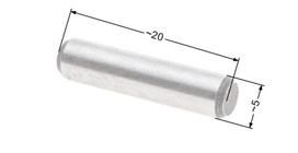 Pavaros žvaigždutės pleištas NAC 20 mm x 5 mm prekybinių vejapjovių