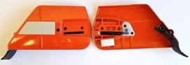 Sankabos dangtelis Husqvarna 365 371 372 (naujo tipo, aliuminis)