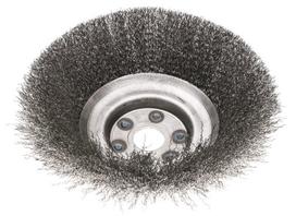 Plieninis vielinis trinkelių valymo šepetys 200×0,30×25,4 mm