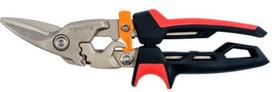 Skardos žirklės – Fiskars PowerGear™, pjūvis į kairę