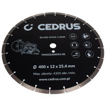 Cedrus benzininės pjaustyklės CEDPC400-94 deimantinis diskas