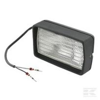 Darbinė lempa halogeninė 55/70W, stačiakampė, 12/24V, skaidri, 96 mm, 2-pin, Cobo 5359000